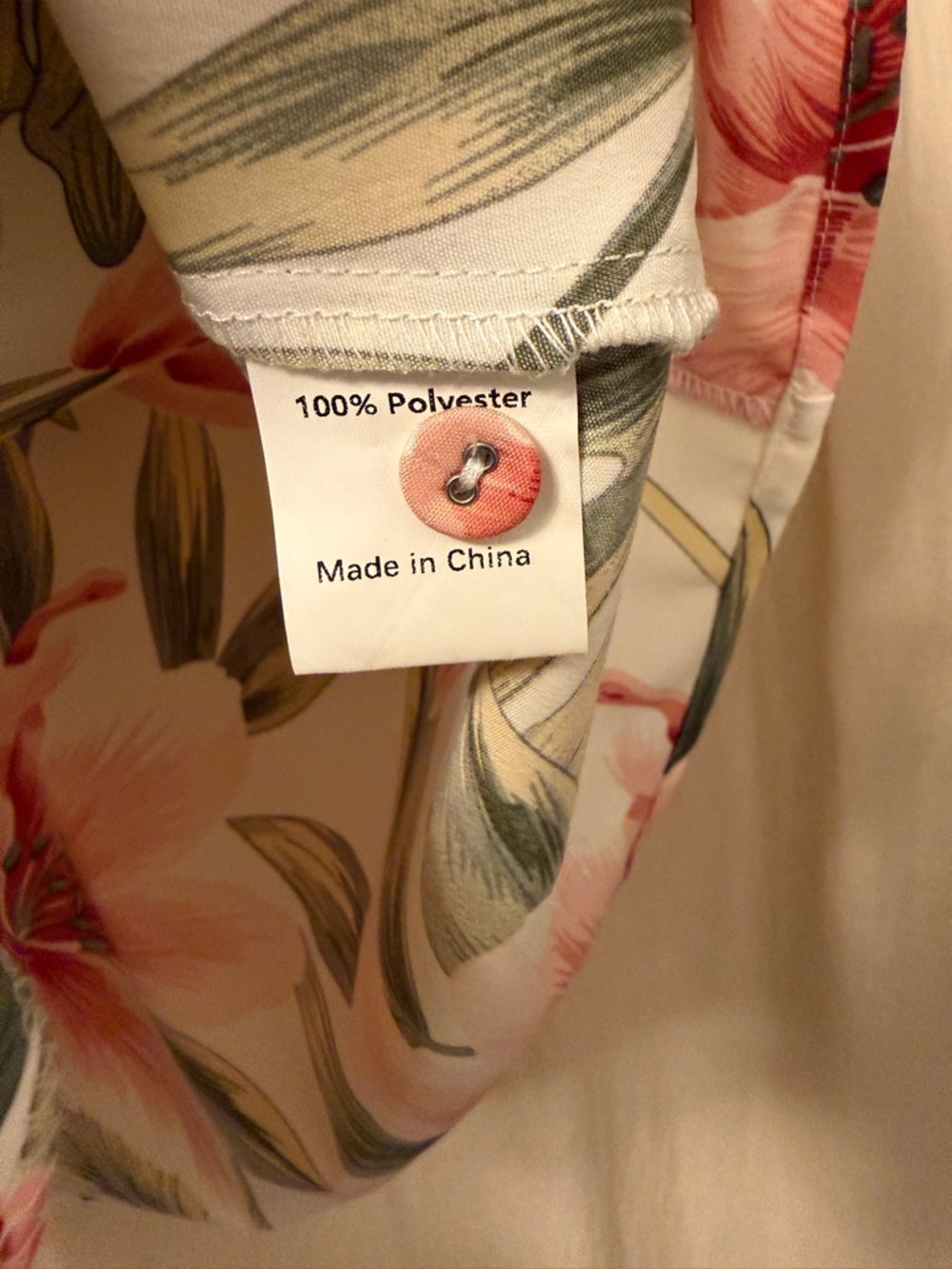 Tropical Print Shirt - Picture 9 of 10